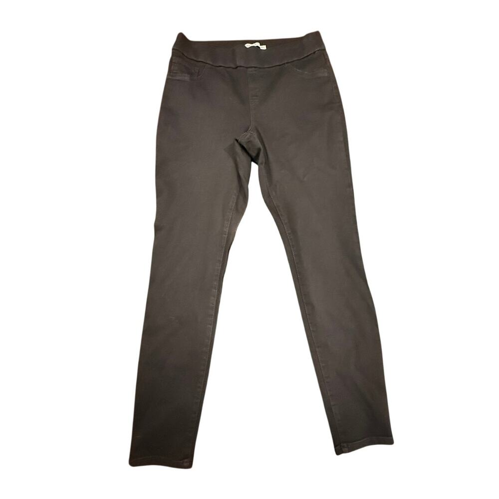 Nine West Women's Black Super Skinny Pull On Classic Denim Jeans Size 8